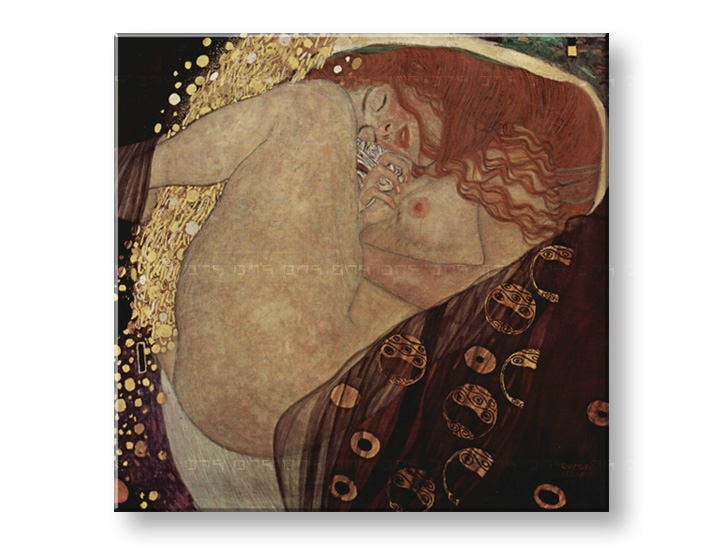 Πινακες σε καμβα DANAE - Gustav Klimt