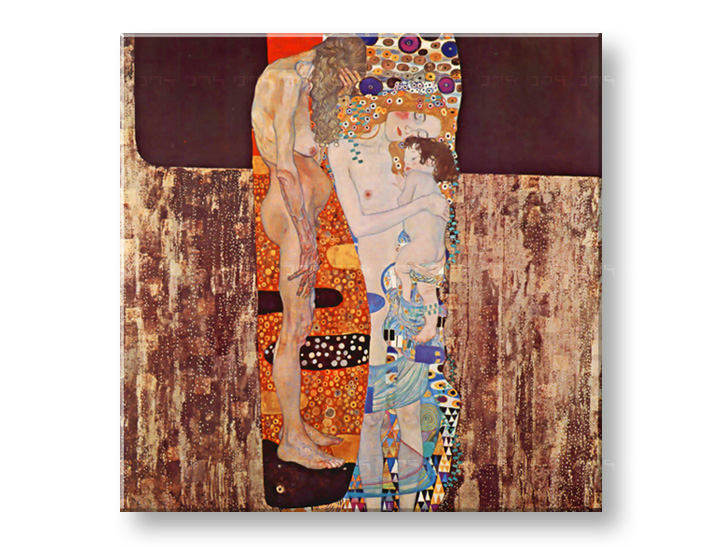 Πινακες σε καμβα THREE AGES OF WOMAN - Gustav Klimt