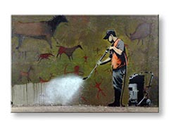 Πινακες σε καμβα σε 1 κομματι Street ART - Banksy BA010O1