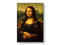Πίνακες σε καμβά MONA LISA - Leonardo Da Vinci 30x50 cm REP177/24h
