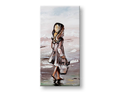 Πίνακεσ ζωγραφικήσ σε καμβά ΚΟΡΙΤΣΙ Έκπτωση 25 % 1-πτυχος 40x80 cm YOBFB593E1
