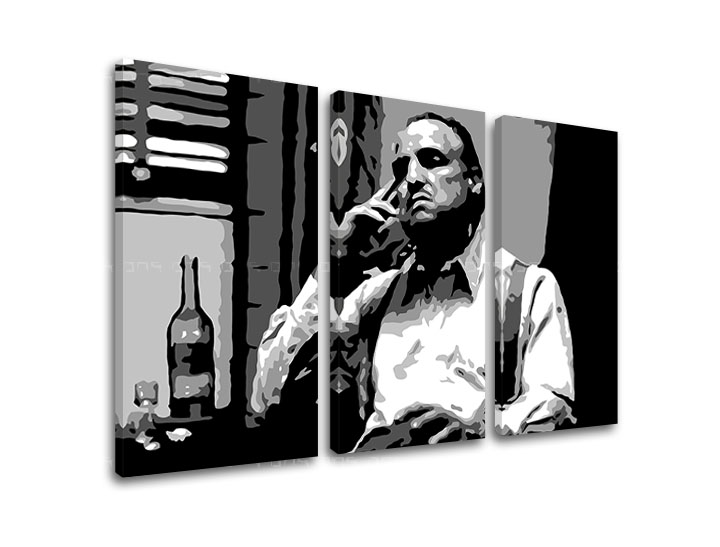 POP Art πίνακες Marlon Brando 3-πτυχος mb2