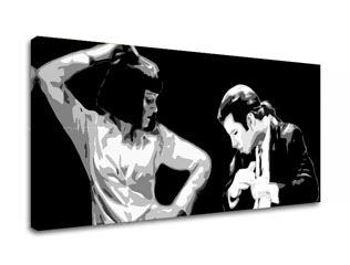 POP Art πίνακες Pulp Fiction 1-πτυχος pulp4