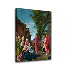 Πίνακες σε καμβά Albrecht Altdorfer - Christ taking Leave of his Mother