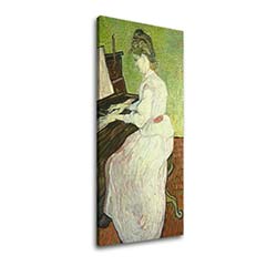 Πίνακες σε καμβά Vincent van Gogh - Marguerite Gachet at the Piano