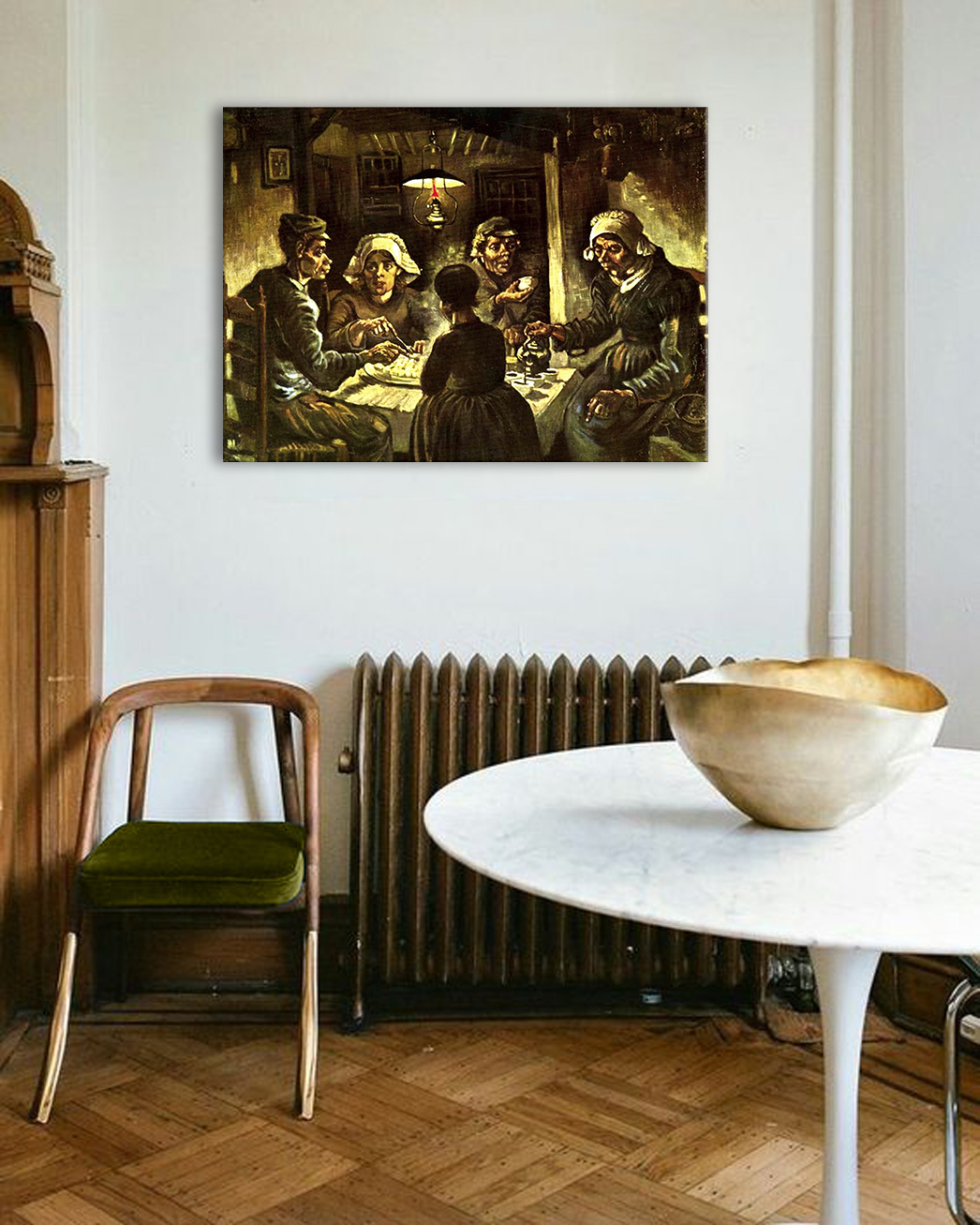 Πίνακες σε καμβά Vincent van Gogh - The Potato Eaters