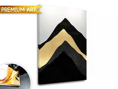 Πίνακες σε καμβά PREMIUM ART - Αφηρημένα βουνά
