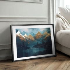 Αφίσα τοίχου με EXTRA εφέ - Mountain Majesty