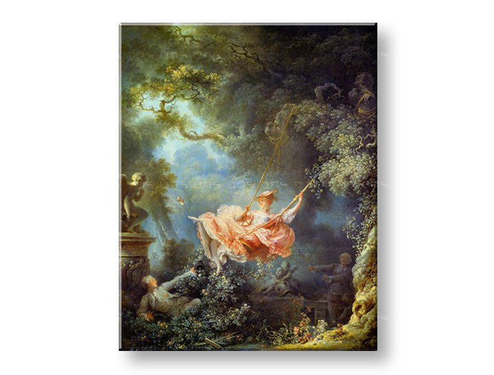 Πινακες σε καμβα THE SWING - Jean-Honoré Fragonard  