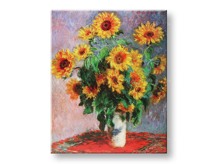 Πινακες σε καμβα SUNFLOWER - Claude Monet    