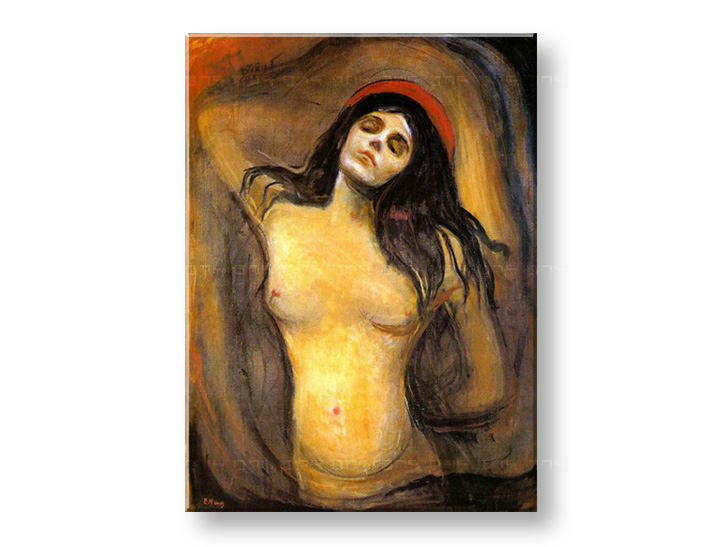 Πινακες σε καμβα MADONNA - Edvard Munch 