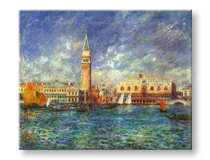 Πινακες σε καμβα THE DOGE'S PALACE - Pierre Auguste Renoir