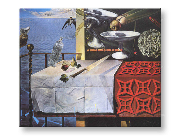 Πινακες σε καμβα NATURA MORTE VIVENTE - Salvador Dalí 