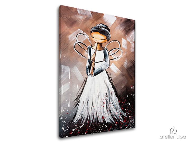 Αναπαραγωγή του συγγραφέα σε καμβά ANGEL 20x30 cm