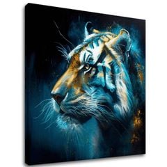Διακοσμητική ζωγραφική σε καμβά - PREMIUM ART - Tiger's Mighty Spirit