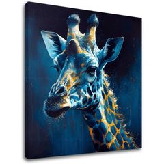 Διακοσμητική ζωγραφική σε καμβά - PREMIUM ART - Towering Majesty of Giraffe
