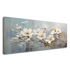 Flower World on Canvas Κομψότητα της Φύσης