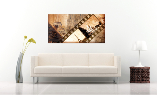 Πίνακας σε καθρέφτη  Παρίσι Mirrora 43 - 50x100 cm