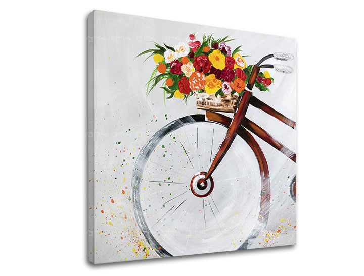 Η εικόνα σε καμβά BICYKEL 70x70 cm