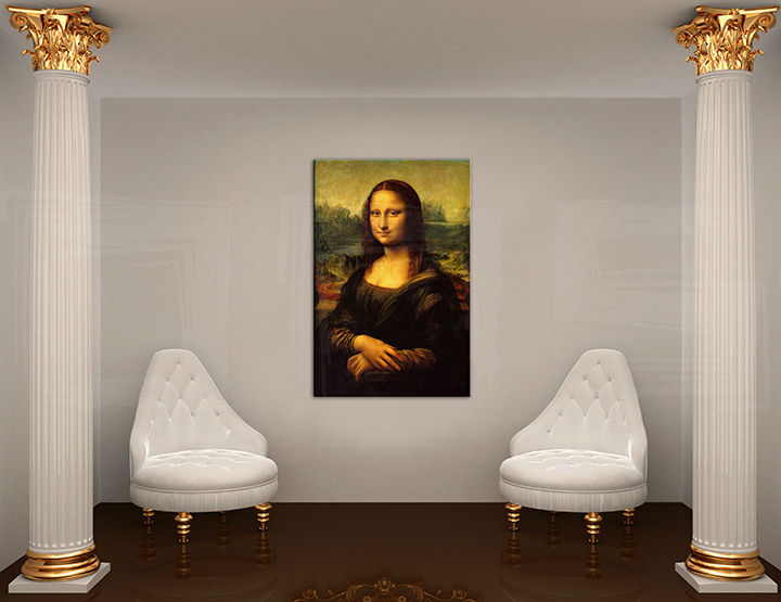 Η εικόνα στον καμβά MONA LISA - Leonardo Da Vinci 80x50 cm