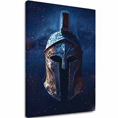 Η εικόνα στον καμβά SPARTAN WARRIOR - Σύμβολο του θάρρους
