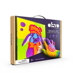 OKTO ζωγραφική με αυτοσκληρυνόμενη μάζα 30 x 30 cm Λαγός