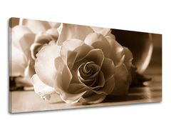 Πανόραμα ζωγραφικής τοίχου FLOWERS 40x80 cm