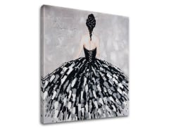 Πίνακας ζωγραφικής ΓΥΝΑΙΚΑ Έκπτωση 60 % 40X40 cm