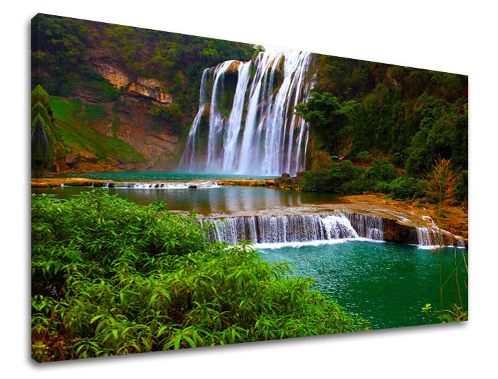 Πίνακας ζωγραφικής τοίχου WATERFALLS 60x90 cm
