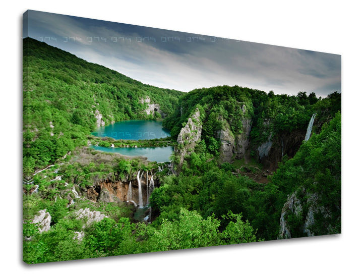 Πίνακας ζωγραφικής τοίχου WATERFALLS 60x90 cm