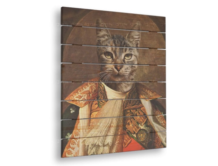 Πίνακες σε ξύλο Pet Portrait Kim – 60x80 cm