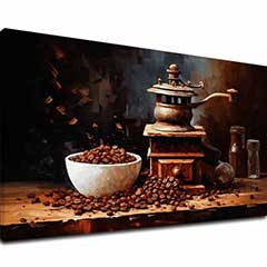 Πίνακες ζωγραφικής για την κουζίνα Coffee Impressions