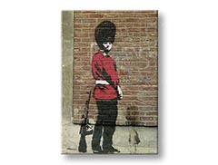 Πινακες σε καμβα σε 1 κομματι Street ART - Banksy BA021O1