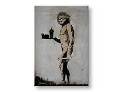 Πινακες σε καμβα σε 1 κομματι Street ART - Banksy BA029O1