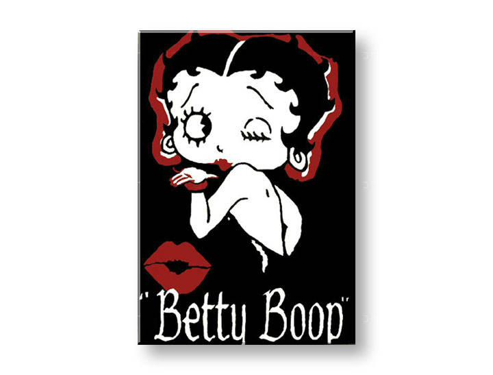 Χειροποιητοι πινακες σε καμβα POP Art Betty Boop σε 1 κομματι 