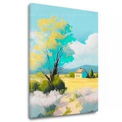Τοπίο σε καμβά Τοπίο σε απόλυτη σιωπή | 100x90 cm