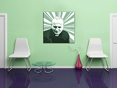 Χειροποίητη POP Art εικόνα του Ιωάννη Παύλου Β'. 1 μέρος jp3 | διαφορετικά μεγέθη