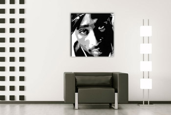 Χειροποίητη ζωγραφική POP Art 2 PAC 1 τεμάχιο 2pac | διαφορετικά μεγέθη