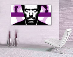 Χειροποίητη ζωγραφική POP Art Art ζωγραφική Dr. HOUSE 1 τεμάχιο 1010 dh | διαφορετικά μεγέθη