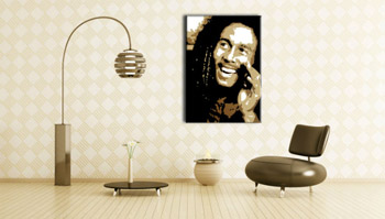 Χειροποίητη ζωγραφική POP Art Bob Marley 1 μέρος bm | διαφορετικά μεγέθη