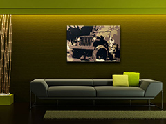 Χειροποίητη ζωγραφική POP Art JEEP 1 τεμάχιο jeep | διαφορετικά μεγέθη