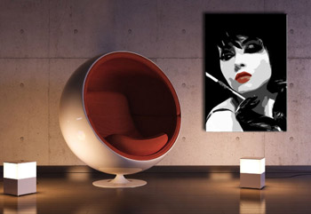 Χειροποίητη ζωγραφική POP Art Pop γυναίκα 1 τεμάχιο ppw | διαφορετικά μεγέθη