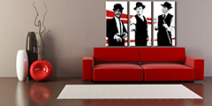 Χειροποίητη ζωγραφική POP Art Rat Pack 3 τεμαχίων rp2 | διαφορετικά μεγέθη