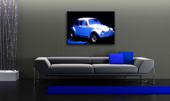 Χειροποίητη ζωγραφική POP Art Volkswagen Beetle 1 μέρος k | διαφορετικά μεγέθη