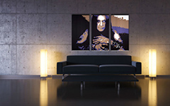Χειροποίητη ζωγραφική POP Art ζωγραφική Ozzy Osbourne 3 κομμάτι Ozz | διαφορετικά μεγέθη