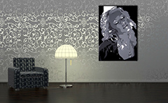 Χειροποίητη ζωγραφισμένη POP Art Christina Aguilera 1 τεμάχιο περίπου | διαφορετικά μεγέθη