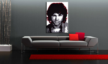 Χειροποίητο POP Art Jim Morrison 1 κομμάτι jm | διαφορετικά μεγέθη