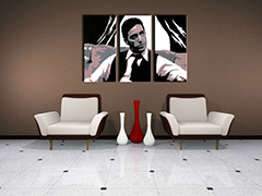 Χειροποίητος πίνακας ζωγραφικής POP Art AL PACINO 3 τεμάχια al11 | διαφορετικά μεγέθη