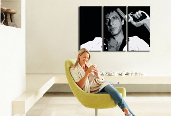 Χειροποίητος πίνακας ζωγραφικής POP Art AL PACINO 3 τεμάχια al32 | διαφορετικά μεγέθη