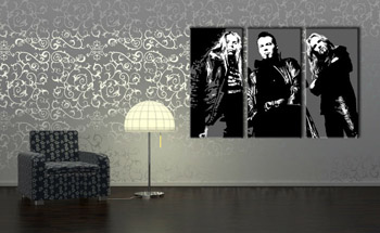 Χειροποίητος πίνακας ζωγραφικής POP Art Apocalyptica 3 part apo | διαφορετικά μεγέθη